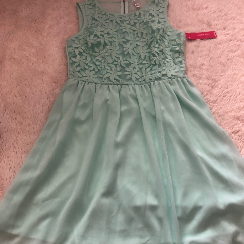 Aqua dress